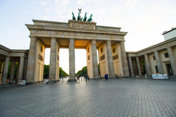 Berlin Deutschland Mai 2019 Berlin Brandenburger Tor Bei Untergang — Stockfoto
