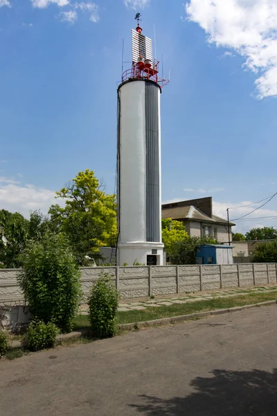 Ochakiv, Ukrayna - 13 Temmuz 2019: Ochakiv deniz feneri