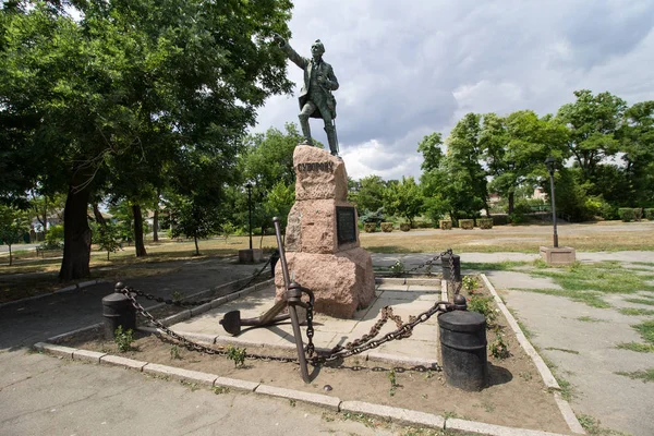 Ochakiv Ucrânia Julho 2019 Monumento Alexander Suvorov — Fotografia de Stock