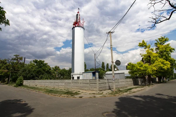 Ochakiv, Ukrayna - 13 Temmuz 2019: Ochakiv deniz feneri