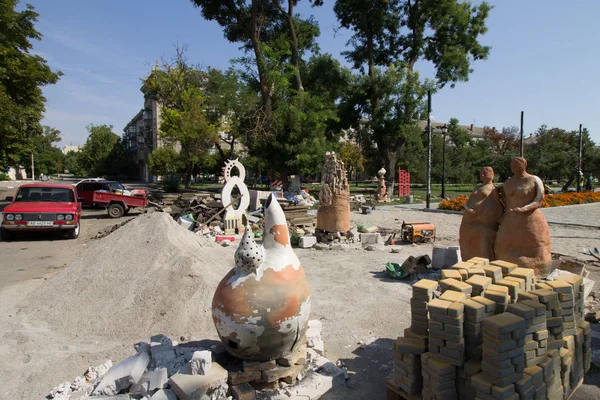 Nikopol Ucrânia Agosto 2019 Museu Histórico Nikopol — Fotografia de Stock