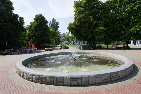 Nikopol, Ukrayna - 16 Ağustos 2019: Nikopol, Dnipropetrovsk Bölgesi, Ukrayna