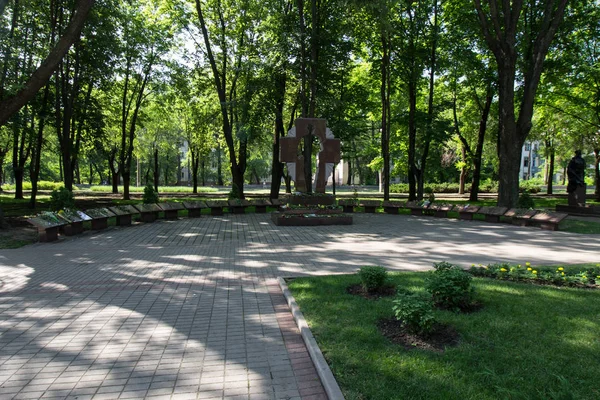 Kryvyi Rih Ucrânia Junho 2019 Heroes Square — Fotografia de Stock