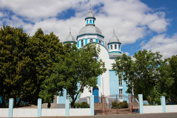 Piatykhatky Ukraine August 2020 Christliche Kirche Der Nähe Des Bahnhofs — Stockfoto