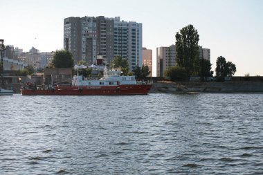 Cherkasy, Ukrayna - 23 Ağustos 2020: Mytnytsya ilçesine bakın