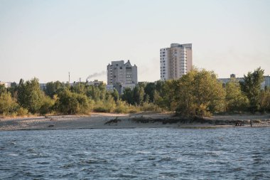 Cherkasy, Ukrayna - 23 Ağustos 2020: Mytnytsya ilçesine bakın