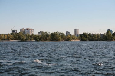 Cherkasy, Ukrayna - 23 Ağustos 2020: Mytnytsya ilçesine bakın