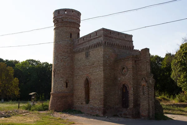 Lynovytsia Ucrania Septiembre 2020 Torre Del Conde Balman Lynovytsia —  Fotos de Stock