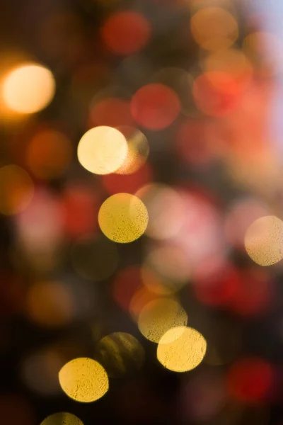 Lights abstract vintage bokeh background. Christmas Bokeh — Stock Photo, Image