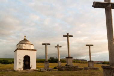 Kutsal alan ve La Piedad Segovia yüksek Şapeli. Castilla y Leon, İspanya
