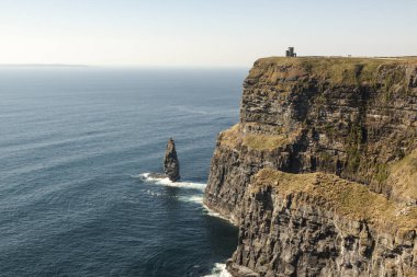 Moher, County Clare, İrlanda kayalıklarla