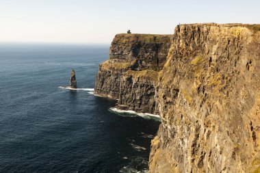 Moher, County Clare, İrlanda kayalıklarla
