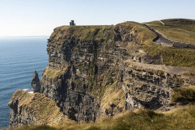 Moher, County Clare, İrlanda kayalıklarla
