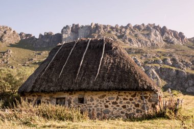 Doğal Park Somiedo dağlarda Asturias, İspanya