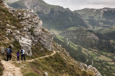 Doğal Park Somiedo dağlarda Asturias, İspanya
