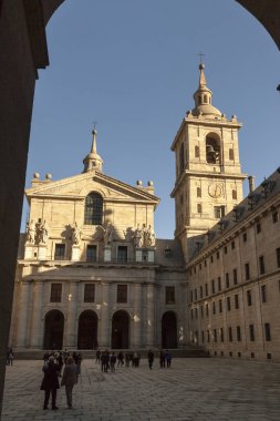 İspanya, Madrid yakınlarındaki San Lorenzo de El Escorial Kraliyet Manastırı