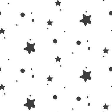 Soyut İskandinav deseni. Posterler, kartlar, tişörtler için el çizimi modern desen.