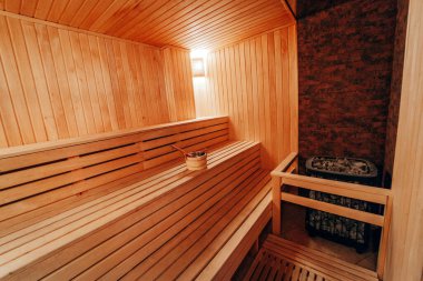 Sauna Hamamının İç Görünümü