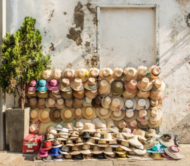 tipik cartagena Kolombiya.