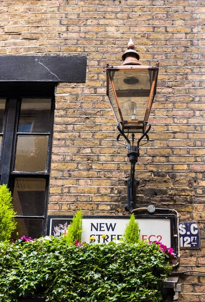 Uma vista típica da cidade de Londres — Fotografia de Stock