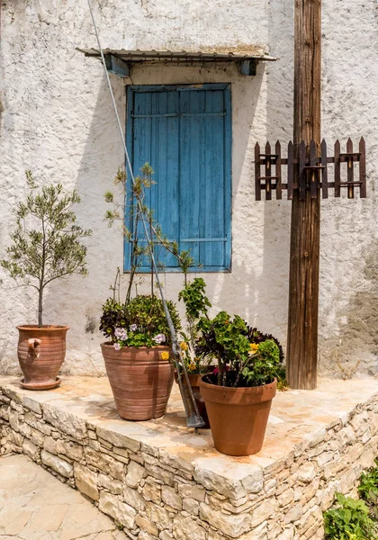 Une vue dans le village traditionnel de Lania à Cyprus . — Photo