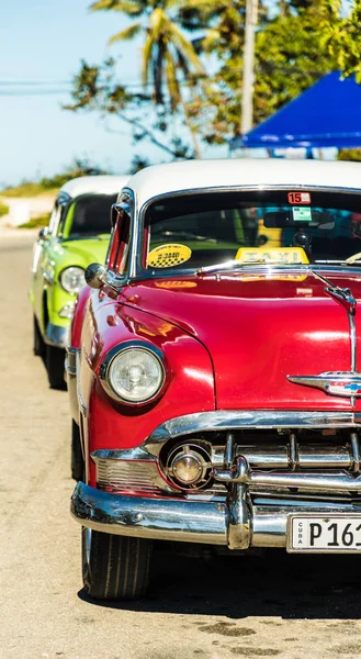 Uma visão típica de Varadero em Cuba — Fotografia de Stock