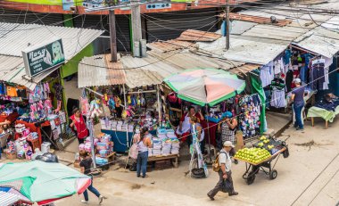 Tipik görünümü San Salvador, El Salvador