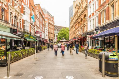 Londra 'nın merkezinde tipik bir manzara