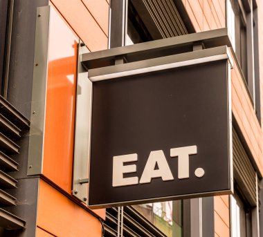 Londra 'nın merkezinde tipik bir manzara