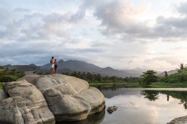 Kolombiya santa Marta'da bir tipik görünümü.