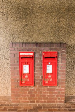 Londra'da barbican alanında tipik bir görünüm