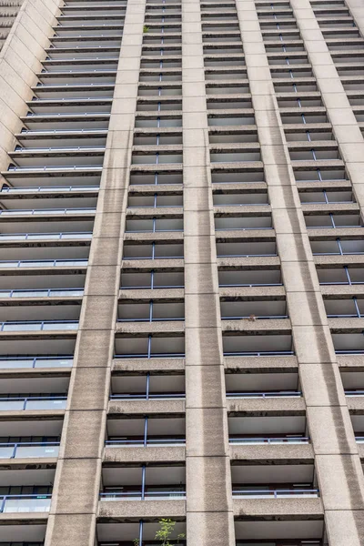 A typical view in the barbican area in london — Stock Photo, Image