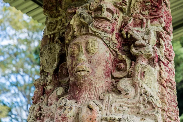 A typical view at Copan Ruins in Honduras. — Stock Photo, Image