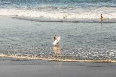 El Zonte El Salvador'da tipik bir görünümde
