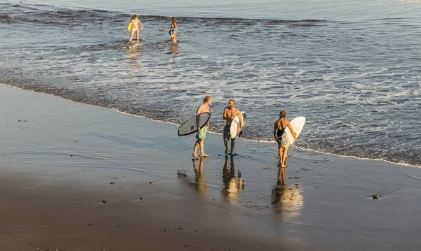 El Zonte El Salvador'da tipik bir görünümde