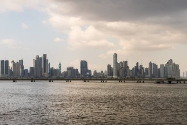 Panama Panama City'deki tipik bir görünüm