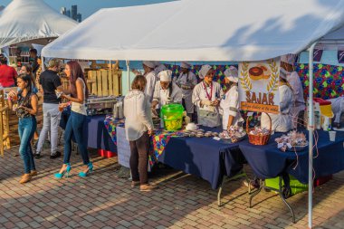 Panama Panama City'deki tipik bir görünüm