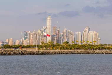 Panama Panama City'deki tipik bir görünüm
