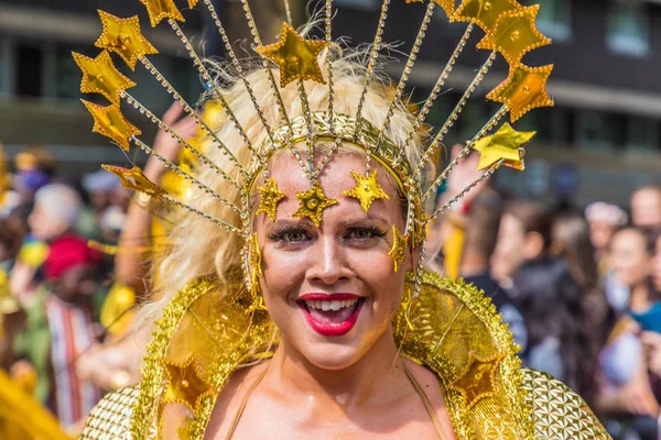 Una vista en el carnaval de Notting Hill en Londres — Foto de Stock