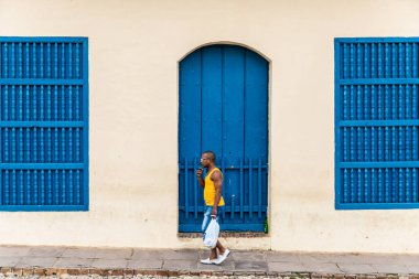Trinidad Küba'da tipik bir görünüm