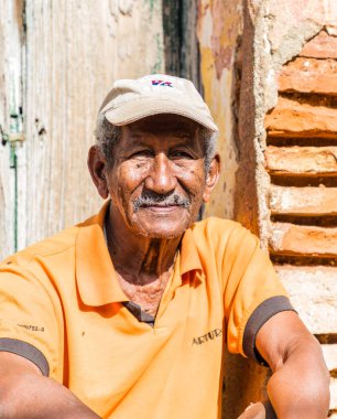 Trinidad Küba'da tipik bir görünüm