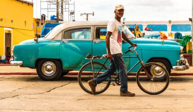 Trinidad Küba'da tipik bir görünüm