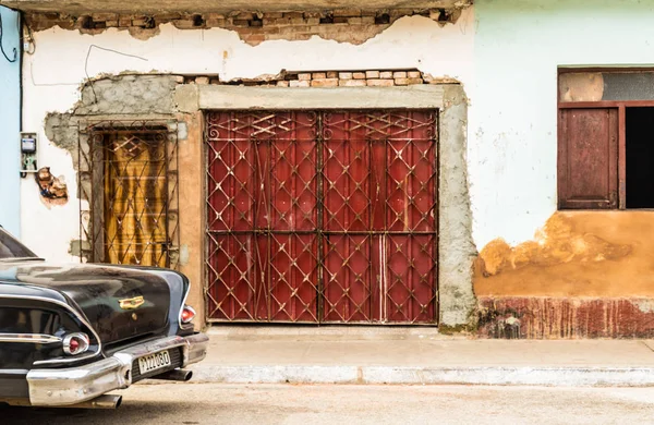 Uma visão típica em Trinidad em Cuba — Fotografia de Stock