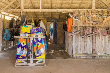 Cabo de la Vela Kolombiya bir görünümünü