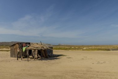 Cabo de la Vela Kolombiya bir görünümünü