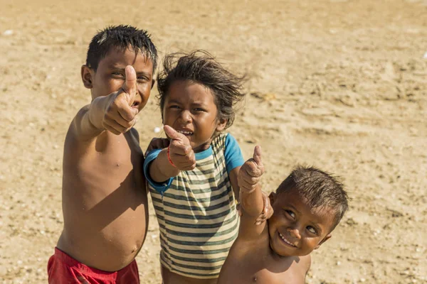 Cabo de la Vela Kolombiya bir görünümünü