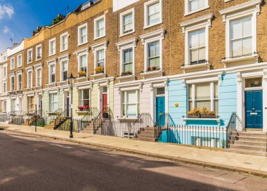 Londra 'da tipik bir manzara