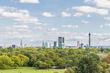 Londra 'da tipik bir manzara