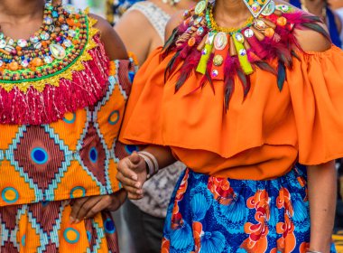 Panama Panama City'deki tipik bir görünüm