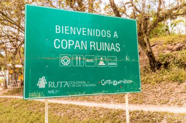Copan kalıntıları Honduras normal görünümde